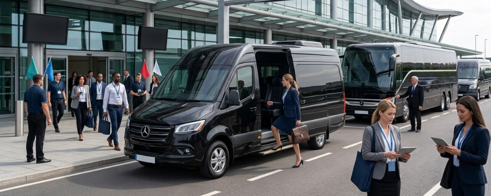 Corporate Shuttle Services for Conferences and Corporate Events