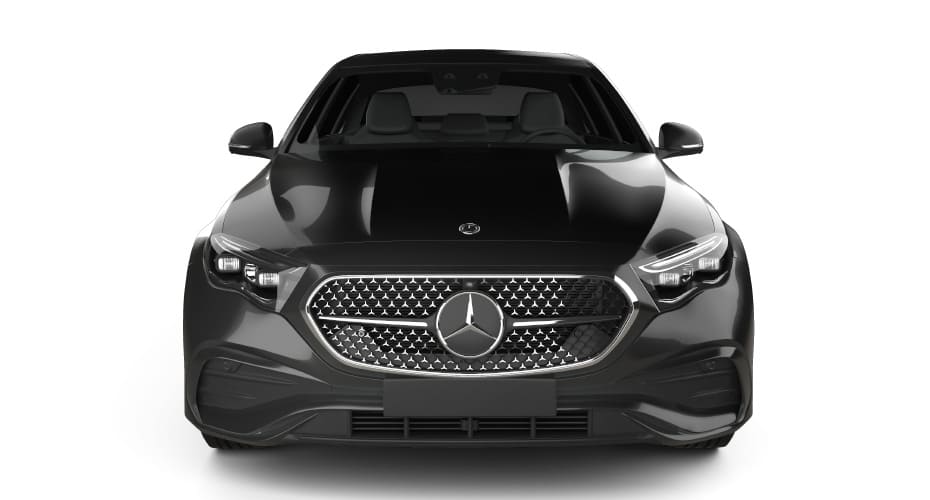 The Carey UK Executive Sedan Mercedes Benz E Class - Front View